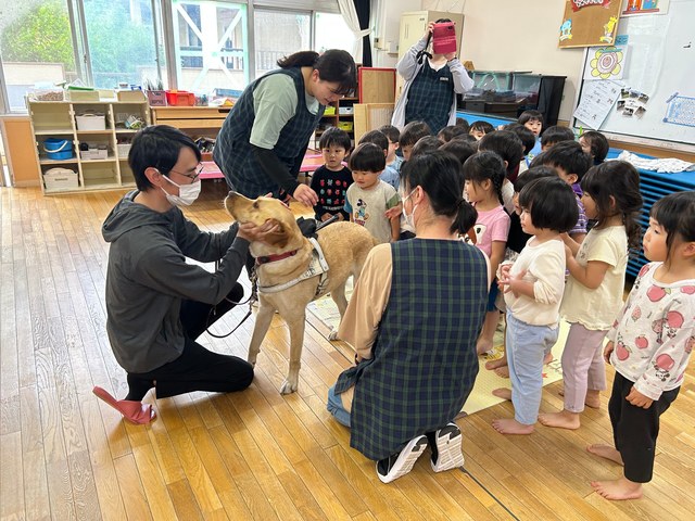 保育園での交流活動
