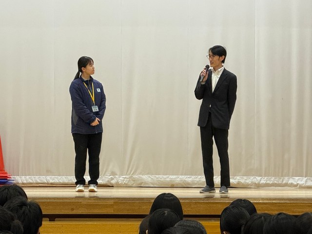 学校での講演・対話