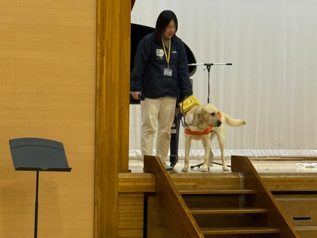 盲導犬の紹介・実演